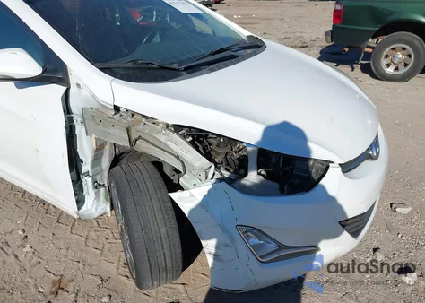 2016 Hyundai Elantra Limited из США, поврежденный, VIN 5NPDH4AE4GH795983